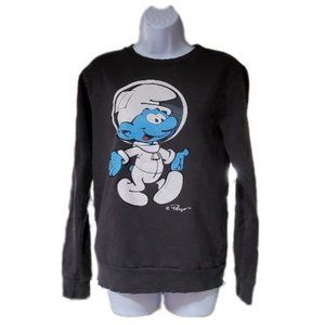 Peyo SMURFS Sweatshirt HM vintage US 14Y